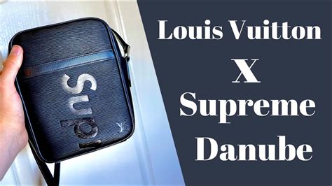 SUPREME x LOUIS VUITTON Danube Epi PM Black (Review